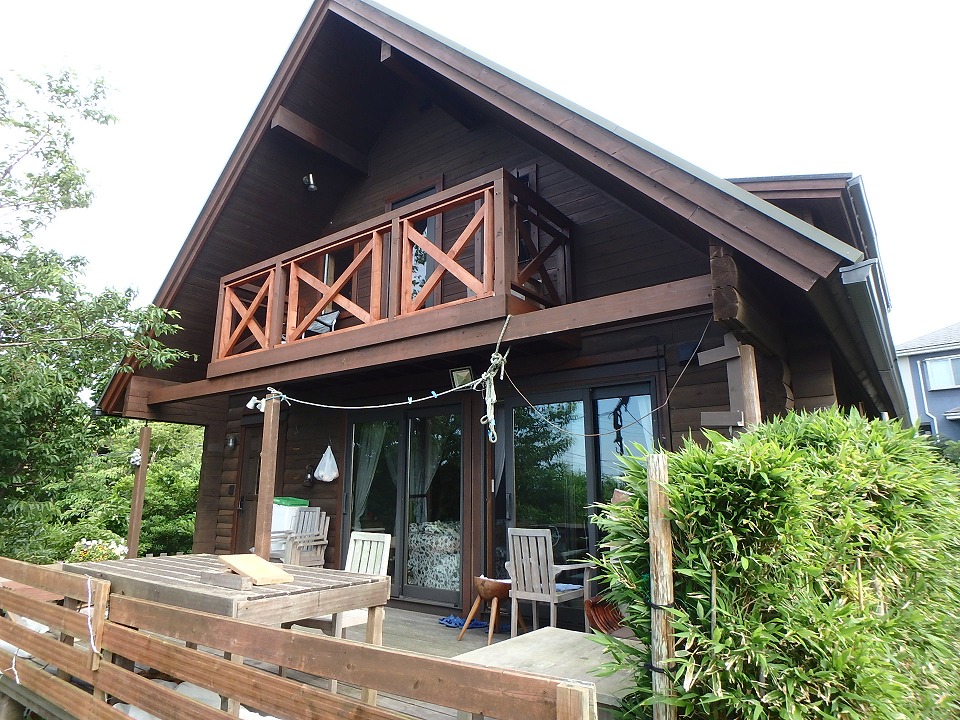 館山市加賀名のログハウス売却